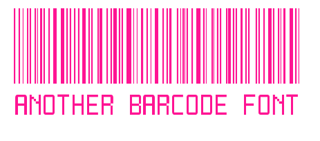 Another barcode font預(yù)覽圖片