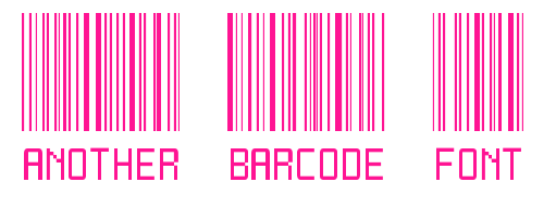 Another-barcode-font預覽圖片