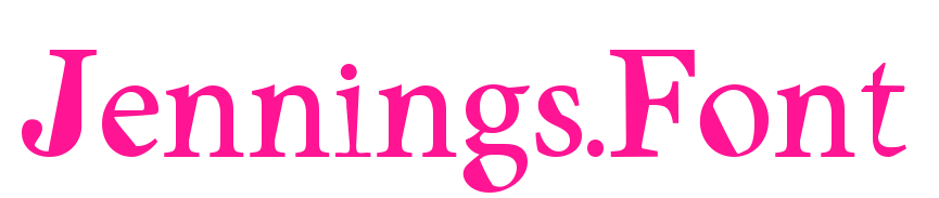 Jennings.Font預覽圖片