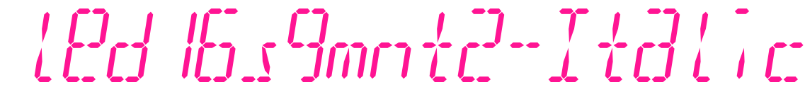 led16sgmnt2-Italic