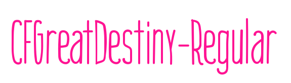 CFGreatDestiny-Regular