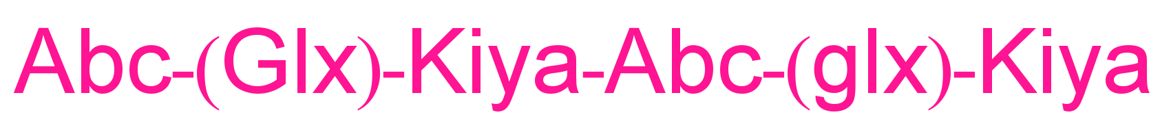 Abc-(Glx)-Kiya-Abc-(glx)-Kiya