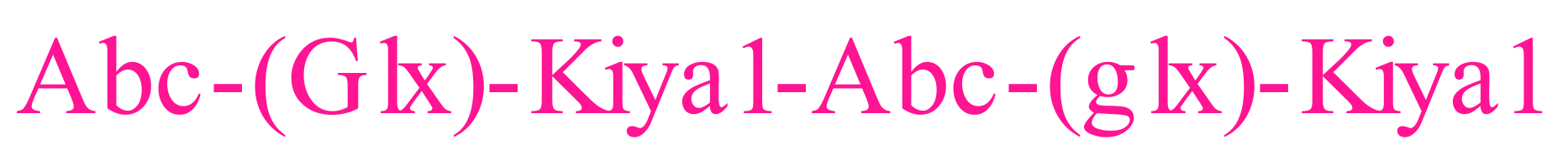 Abc-(Glx)-Kiya1-Abc-(glx)-Kiya1