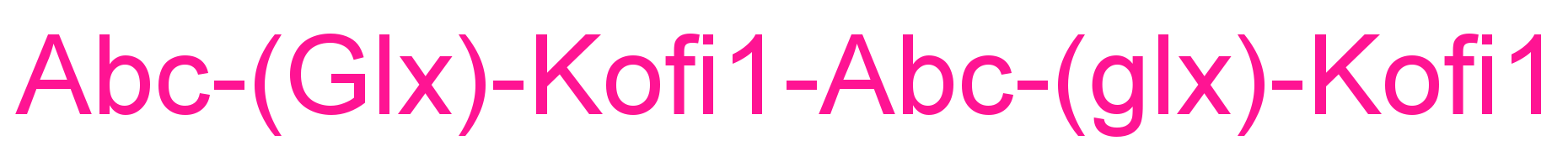 Abc-(Glx)-Kofi1-Abc-(glx)-Kofi1