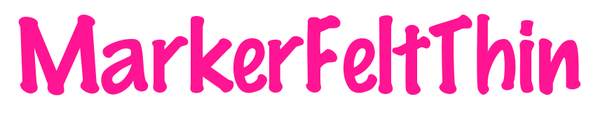 MarkerFeltThin