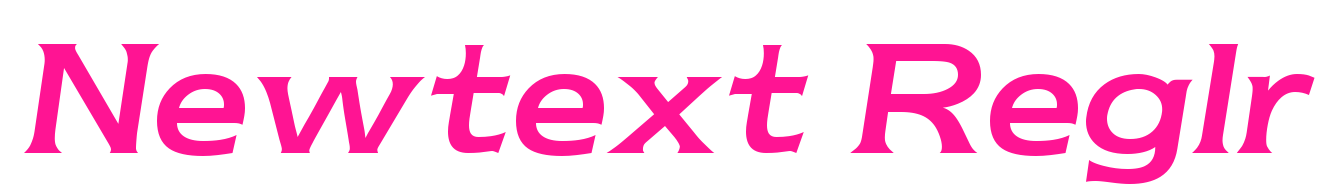 Newtext Reglr