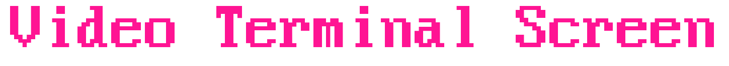Video Terminal Screen預覽圖片