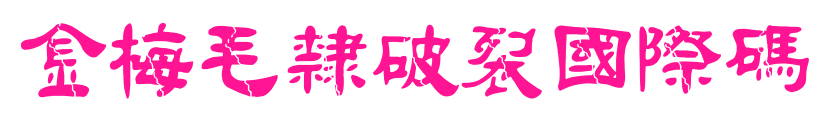 金梅毛隸破裂國(guó)際碼