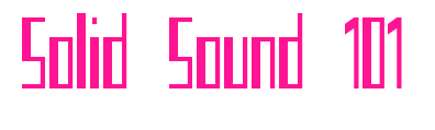 Solid Sound 101預覽圖片